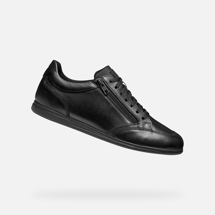 Zipped shoes RENAN MAN Black | GEOX