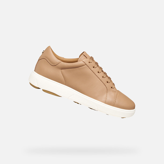 Low top sneakers NEBULA 2.0 C WOMAN Beige | GEOX