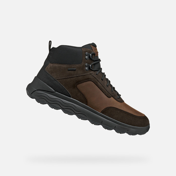 Waterproof boots SPHERICA 4X4 ABX MAN Dark Brown | GEOX