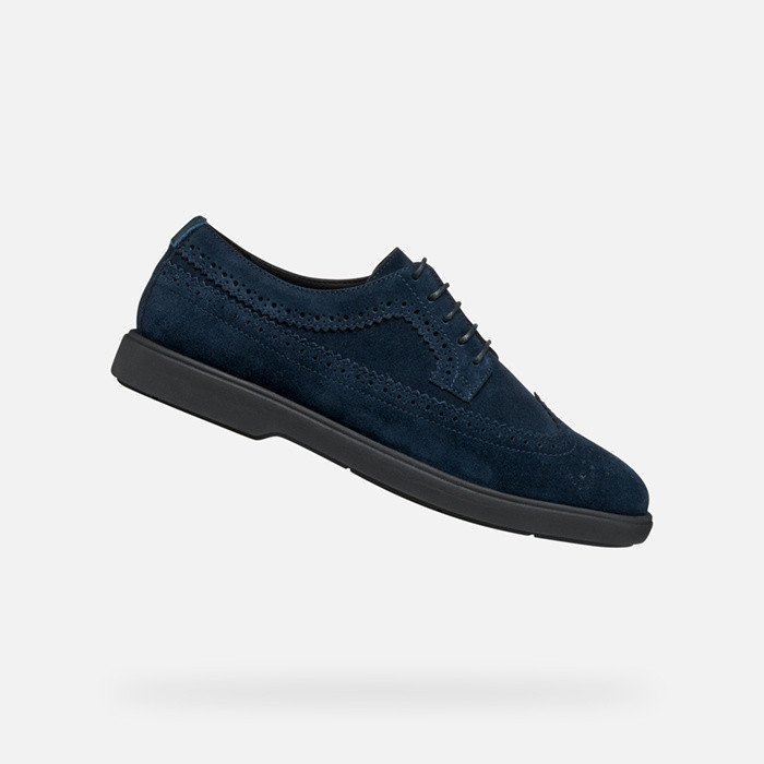 Suede shoes SPHERICA EC17 MAN Navy | GEOX