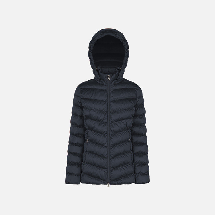 Quilted jacket ZOSMA WOMAN Sky captain | GEOX