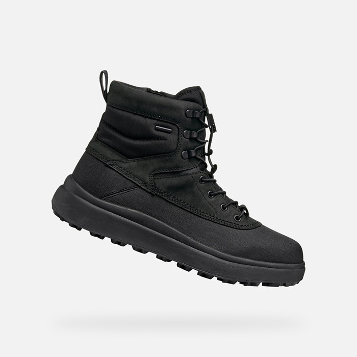 Waterproof boots GRANITO + GRIP ABX MAN Black | GEOX