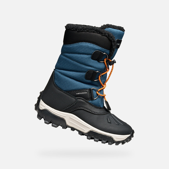 Winter boots HIMALAYA ABX JUNIOR Denim/Black | GEOX