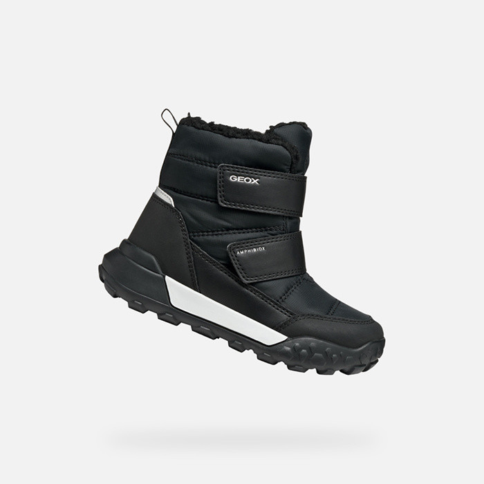Winter boots TREKKYUP ABX JUNIOR Black | GEOX