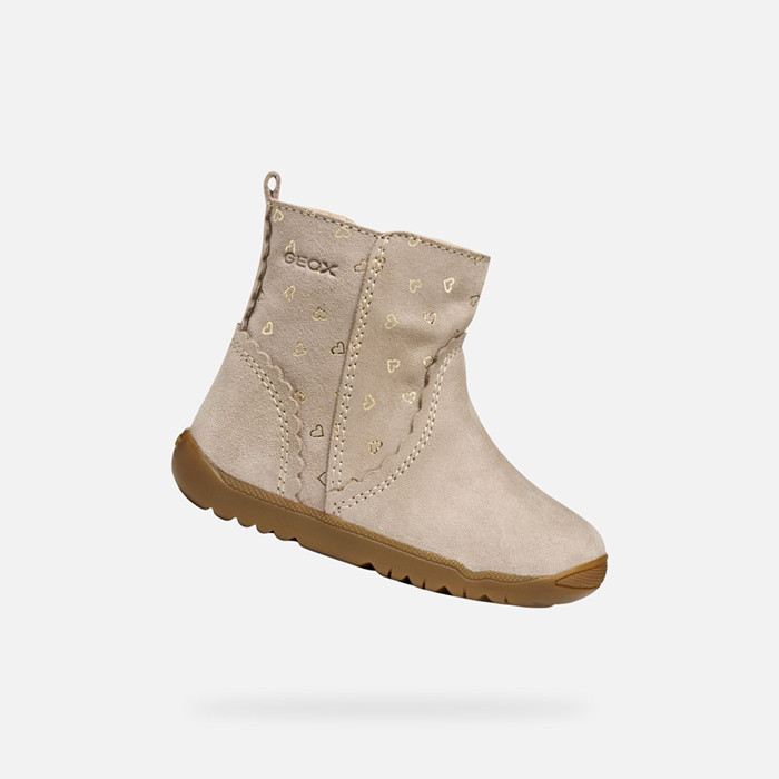 Mid calf boots MACCHIA BABY GIRL Beige | GEOX