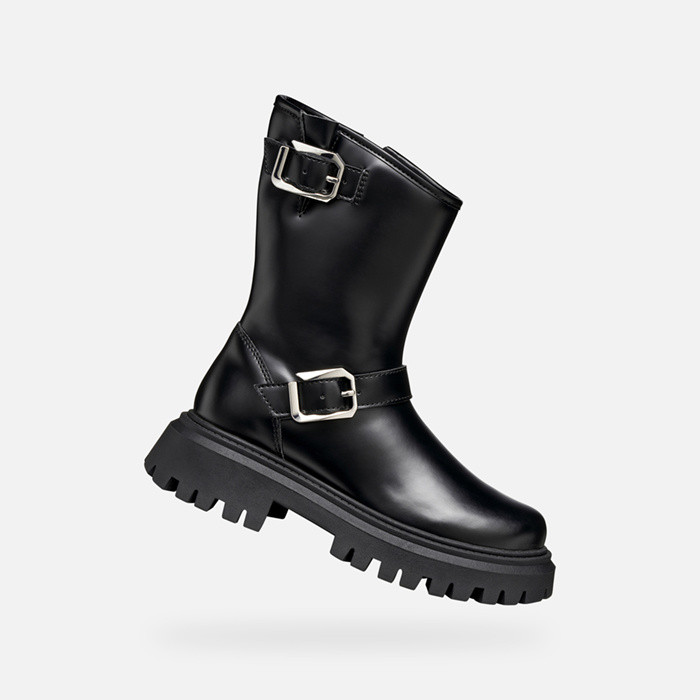 Biker ankle boots MAQUINNENS GIRL Black | GEOX