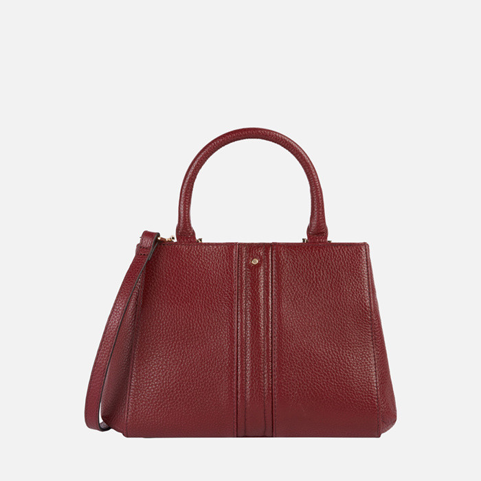 Handbag DHYALMA BAG WOMAN Bordeaux | GEOX