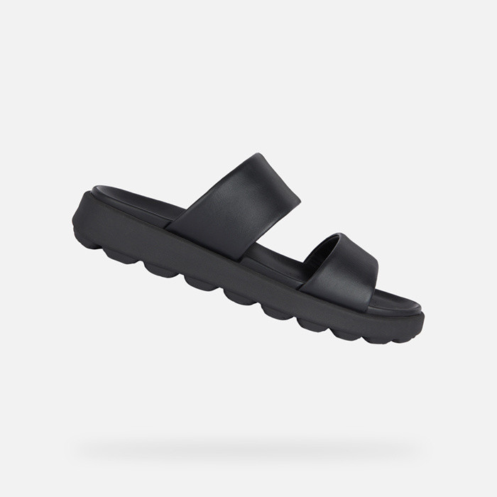 slides shoes SPHERICA EC6 MAN Black | GEOX