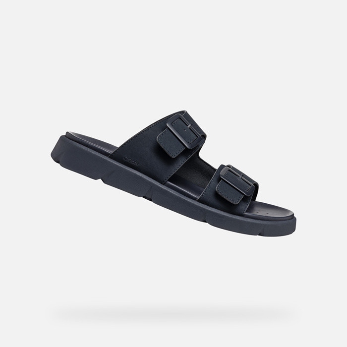 slides shoes XAND 2S MAN Navy | GEOX