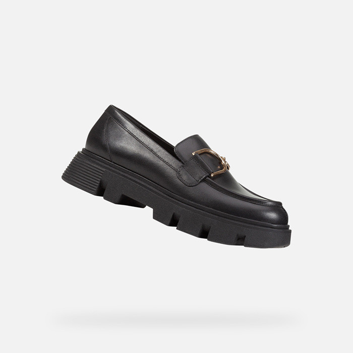 Platform loafers VILDE WOMAN Black | GEOX