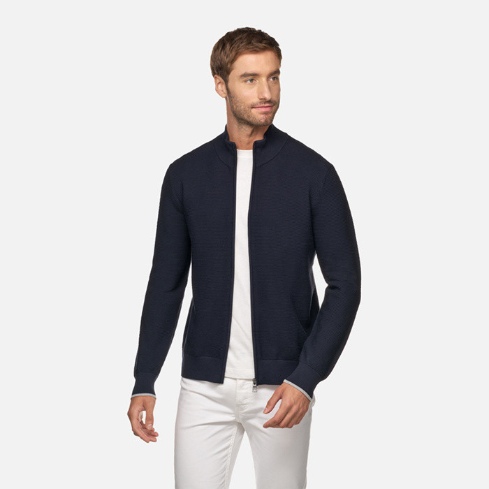 Sweatshirt KNIT MAN Sky captain | GEOX